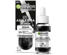 Garnier Pure Active Aha Bha Carbón Sérum Anti-Imperfecciones 30ml