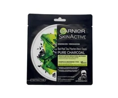"Garnier SkinActive" juodoji kaukė "Tissu Pure Charcoal" 1 vienetas