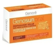Genove Genosun Oral Preparatas saugiam deginimuisi saulėje 30 vnt