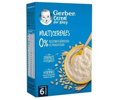 Gerber Multicereals 0% košė 270g
