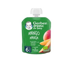 Gerber Pouch Organic Handle tyrelė 90g