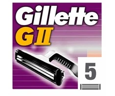 "Gillette GII" papildymas 5 vnt