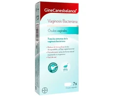 Ginecanesgel GINECANESBALANCE vaginal suppositories 7 u