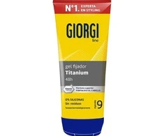 plaukų formavimo želė "Giorgi Line Titanium Stilyng Gel" 170ml