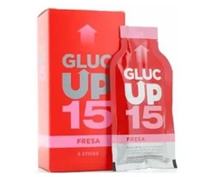 Gluc Up Strawberry 15g X 5 lazdelės 30ml
