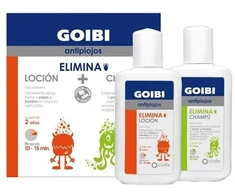 "Goibi" šampūnas ir losjonas nuo utėlių 1 rinkinys