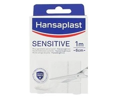 "Hansaplast" tvarsčiai "Med Sensitive Strip" 1x6