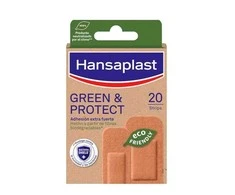 "Hansaplast Žalias - Protect" 20 tvarsčių