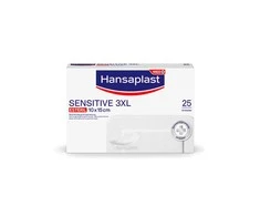 "Hansaplast Sensitive 3XL" 5 tvarsčiai