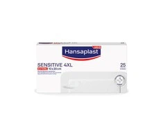 "Hansaplast Sensitive 4XL" 5 tvarsčiai