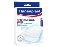 "Hansaplast Sensitive XXL" 8x10 5vnt