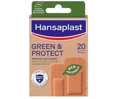 Hansaplast Žalias &amp; Protect 20 tvarsčiai