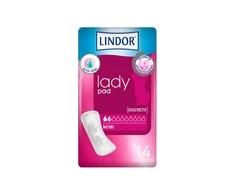 įklotai Hartmann Lindor Lady Pad Mini 2 lašai 14vnt