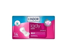 įklotai Hartmann Lindor Pad Normal 3 lašai 14vnt