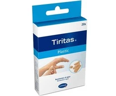 Hartmann Plastikinės Tiritas Vandeniui atsparūs pleistrai 20 vienetų