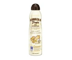 "Hawaiian Tropic" šilko drėkinimas "Air Soft" apsauginė migla nuo saulės Spf50+ 220ml