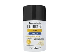 "Heliocare 360º Sportsun Clear Stick Spf 50+" apsauginis pieštukas nuo UV spindulių 25g