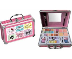 Hello Kitty Hello Kitty And Friends Makeup Case makiažo rinkinys lagaminėlyje vaikams