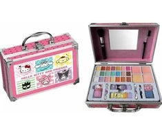 Hello Kitty Hello Kitty And Friends Makeup Case makiažo rinkinys lagaminėlyje vaikams