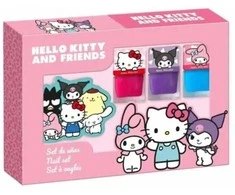 Lorenay Hello Kitty Hello Kitty And Friends Nail Set manikiūro rinkinys vaikams