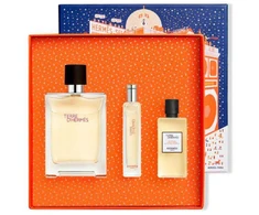 Hermes Terre d'Hermes EDT rinkinys vyrams (EDT 100 ml + Dušo želė 40 ml + EDT 15 ml)