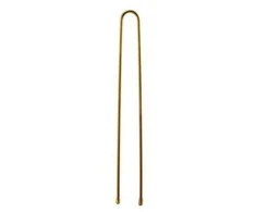 "Beter Invisible Hairpin" plaukų segtukai 12 vnt., bronza, 60 mm