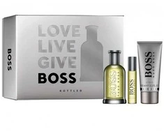 Hugo Boss BOSS Bottled rinkinys vyrams (EDT, 100 ml + dušo želė, 100 ml + dezodorantas, 150 ml)