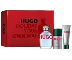 Hugo Boss HUGO Man rinkinys vyrams (EDT, 125 ml + dezodorantas, 75 ml + dušo gelis, 50 ml)
