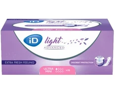 ID pants lengvam šlapimo nelaikymui Ultra Mini įklotai 16vnt