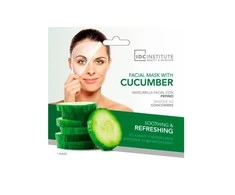 Aquarius IDC INSTITUTE veido kaukė Cucumber, raminanti, gaivinanti, 22 g