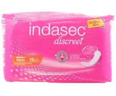 Indasec Compresses Incontinence Maxi 15 vienetų