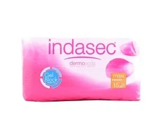 Indasec Dermoseda įklotai nuo šlapimo nelaikymo Maxi 15 vienetų