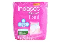 Indasec kelnaitės Super Medium dydis 10 vienetų