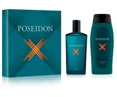 Instituto Español Set Poseidon X EDT, 100 ml Gel, 250 ml