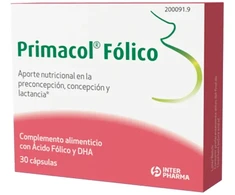 Interpharma Primacol Folic 30 Capsules