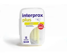 Interprox Plus Mini tarpdančių šepetėliai, 10 vnt.