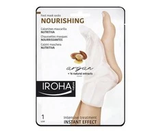 Profesionali kaukė pėdoms Iroha Professional Foot Socks Mask Argan &amp; Macadamia su argano ir makadamijos aliejais, 1 pora