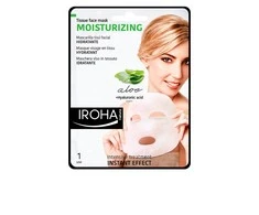Veido kaukė Iroha Nature Soothing &amp; Hydrating, su alaviju ir hialurono rūgštimi, 20 ml