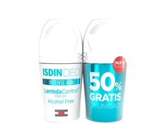 Isdin dezodorantas Roll-on Lambda Control 48H 2x50ml