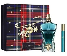 Jean Paul Gaultier Le Beau rinkinys vyrams (EDT, 125 ml + EDT, 10 ml)