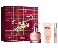 Jean Paul Gaultier Scandal rinkinys moterims (EDP, 80 ml + kūno losjonas, 75 ml + EDP, 10 ml)