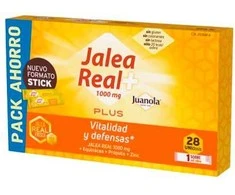 Juanola Royal Jelly Plis buteliukai 28 vnt