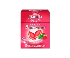 Juanola braškių mentholio pastilės 25g