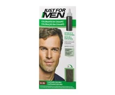 "Just For men" tamsiai rudas dažomasis šampūnas