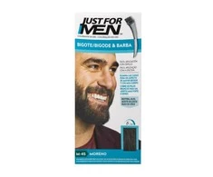 Just For Men Moustache And Beard ūsų ir barzdos dažai, atspalvis: M-45 Dark Brown, 28.4 g