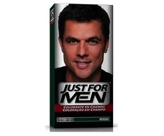 "Just For Men" šampūnas su plaukų dažais Tamsiai ruda juoda 66ml