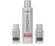Kativa Keratin Minkštinantis ir glotninantis Smoothing Without Ironing Xtrem Care 30 Days 30 dienų rinkinys 3 vnt