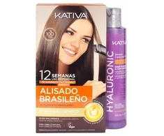 Kativa Profesional Alisado Brasileño Hyalurónico Lote 7 Piezas