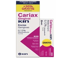 Kin Cariax Gingival Mouthwash 600ml+Dantų pasta 100ml