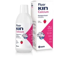 Kin Fluorkin Calcium Mouthwash Braškių skonio 500ml